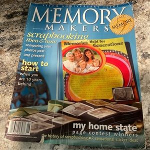 Memory Makers Scrapbooking Magazine 5th Anniversary Issue